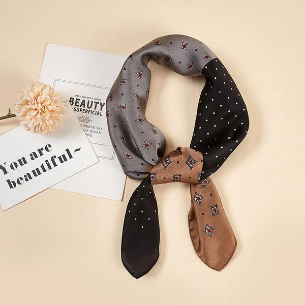 scarves foulard satin scarf women designer silk head for ladies neck scarfs shawl handkerchief headband hair tie bandana top, Blue;gray
scarves foulard satin scarf women designer silk head for ladies neck scarfs shawl handkerchief headband hair tie bandana top, Blue;gray