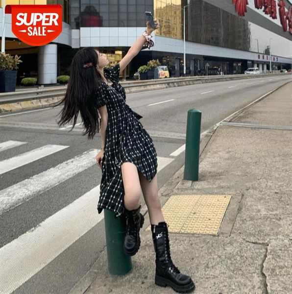 forgetting it all / ""bonus of the moon god"" black and white bubble irregular hem dress #kv5d, Black;gray
forgetting it all / ""bonus of the moon god"" black and white bubble irregular hem dress #kv5d, Black;gray