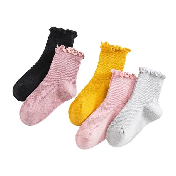 socks 5 pairs autumn and winter children's bowknot cotton princess wind tube girls baby, Pink;yellow
socks 5 pairs autumn and winter children's bowknot cotton princess wind tube girls baby, Pink;yellow