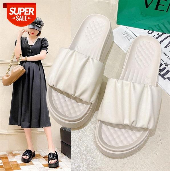 women's platform slippers, outer wear, shoes, sandals, all-match shoes #n16q, Black
women's platform slippers, outer wear, shoes, sandals, all-match shoes #n16q, Black
