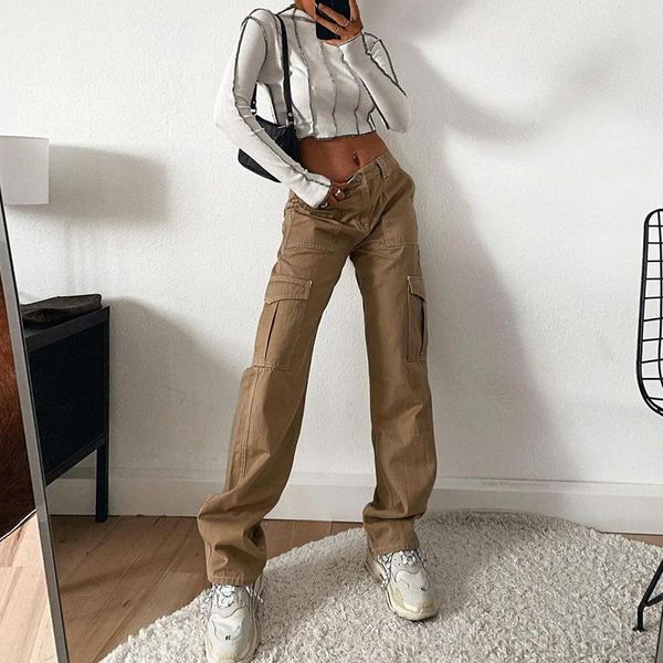 women's jeans baggy women cargo pants vintage wide leg high waist denim trousers big pockets casual khaki streetwear pantalones de muje, Blue
women's jeans baggy women cargo pants vintage wide leg high waist denim trousers big pockets casual khaki streetwear pantalones de muje, Blue