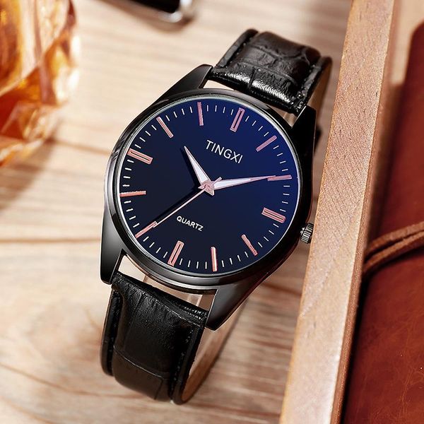 wristwatches fashion trend korean leisure simple temperament watch men's student fully automatic non hanical, Slivery;brown
wristwatches fashion trend korean leisure simple temperament watch men's student fully automatic non hanical, Slivery;brown