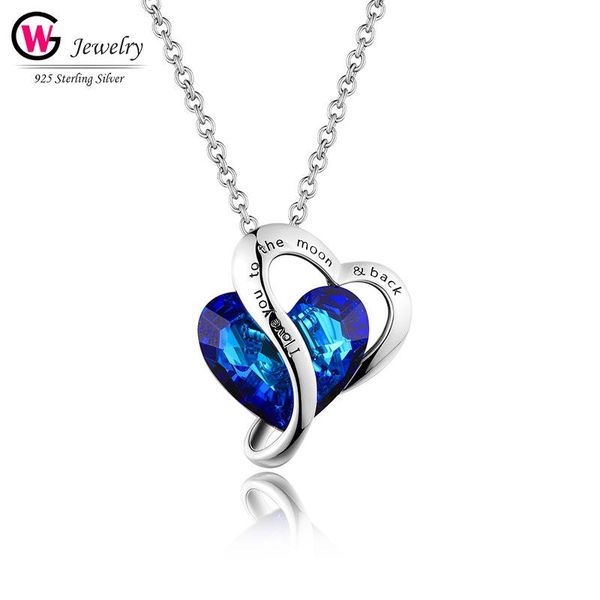 brand chic 2021 cubic zirconia heart shaped pendant necklace blue romantic gift female jewelry for girls crystal pendants necklaces, Silver
brand chic 2021 cubic zirconia heart shaped pendant necklace blue romantic gift female jewelry for girls crystal pendants necklaces, Silver