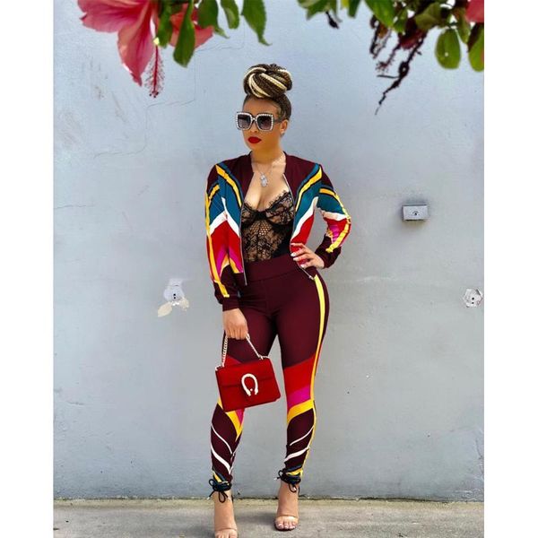 two piece dress asl6056 explosion style women's fashion striped stitching hit color zipper sports suit fitness leisure commuter, White
two piece dress asl6056 explosion style women's fashion striped stitching hit color zipper sports suit fitness leisure commuter, White