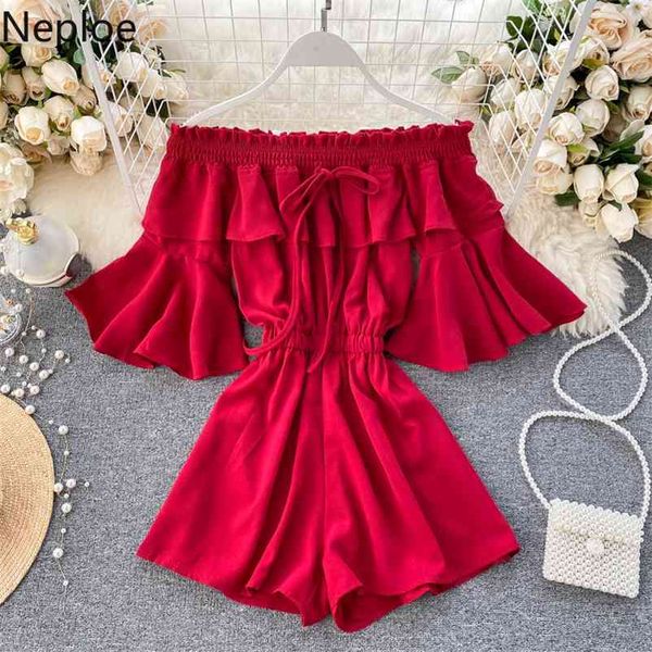 ins slash neck off shoulder jumpsuit women holiday beach style slim waist pleat puff short sleeve wide leg playsuit 210422, Black;white
ins slash neck off shoulder jumpsuit women holiday beach style slim waist pleat puff short sleeve wide leg playsuit 210422, Black;white