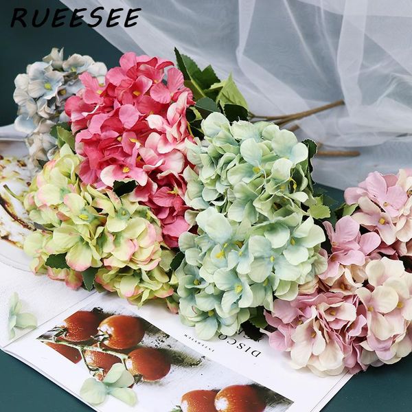 decorative flowers & wreaths artificial single retro big hydrangea floral fake bouquet silk flower living room balcony home garden office
decorative flowers & wreaths artificial single retro big hydrangea floral fake bouquet silk flower living room balcony home garden office
