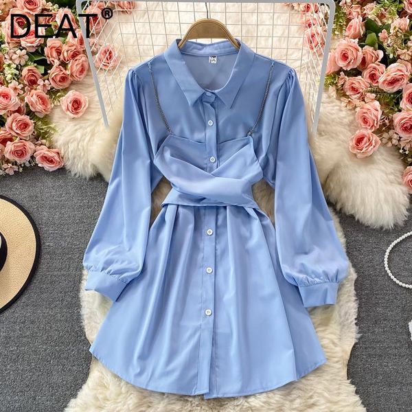 casual dresses deat women bandage bow dress turn-down collar long sleeve arrivals lady temperament fashion autumn 2021 11d3120, Black;gray
casual dresses deat women bandage bow dress turn-down collar long sleeve arrivals lady temperament fashion autumn 2021 11d3120, Black;gray