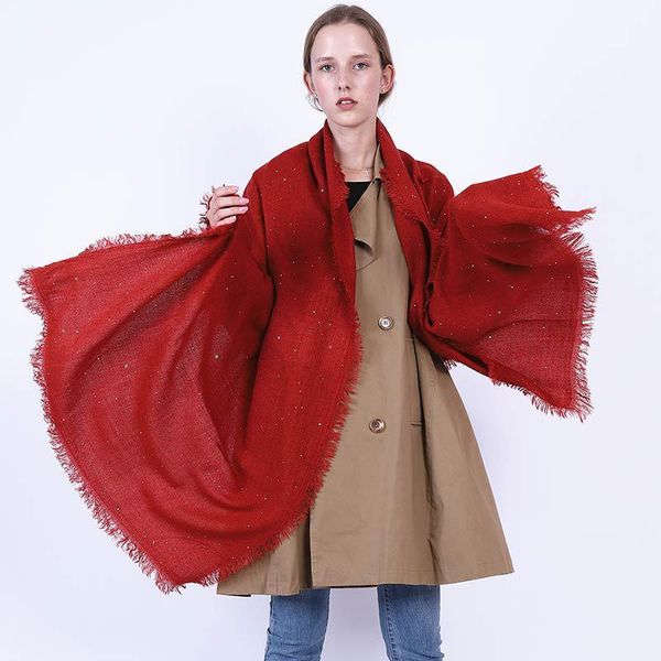 scarves pure sequined beaded cashmere-like lady scarf originally exported from europe andamerica,big shawlcouple winter, Blue;gray
scarves pure sequined beaded cashmere-like lady scarf originally exported from europe andamerica,big shawlcouple winter, Blue;gray