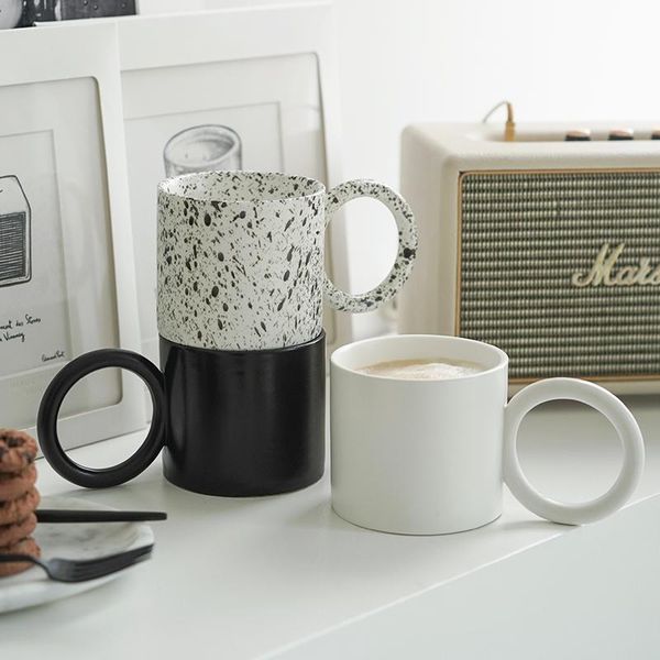 nordic mugs with big round handle ceramic creative splash- ink cups large for coffee tea nique gift mother friends home deco
nordic mugs with big round handle ceramic creative splash- ink cups large for coffee tea nique gift mother friends home deco