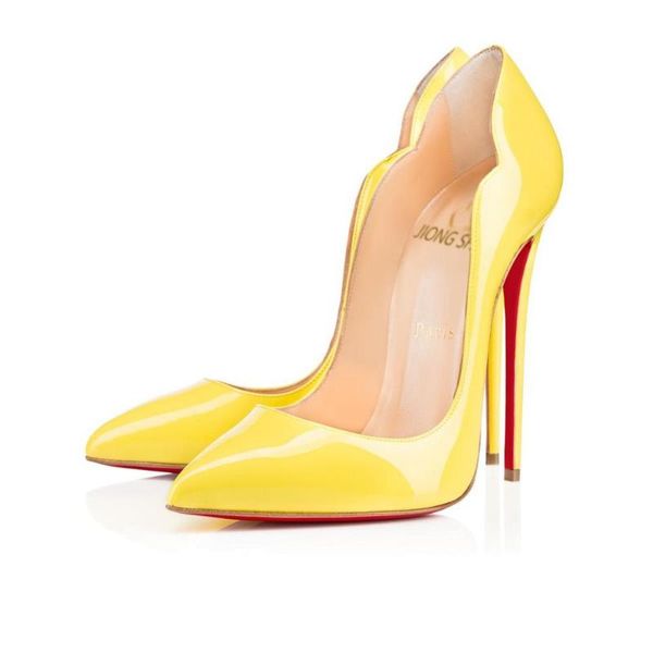 dress shoes 2021 red bottom fashion high heels patent leather women party wedding triple spikes pointed toes pumps with box a105, Black
dress shoes 2021 red bottom fashion high heels patent leather women party wedding triple spikes pointed toes pumps with box a105, Black