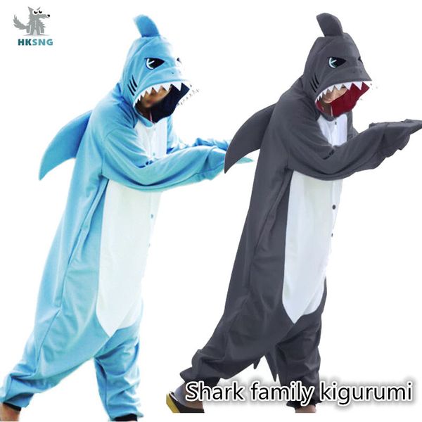 kigurumi new animal blue shark onesie pajamas cartoon soft fleece halloween family party costumes jumpsuits, Black;white
kigurumi new animal blue shark onesie pajamas cartoon soft fleece halloween family party costumes jumpsuits, Black;white