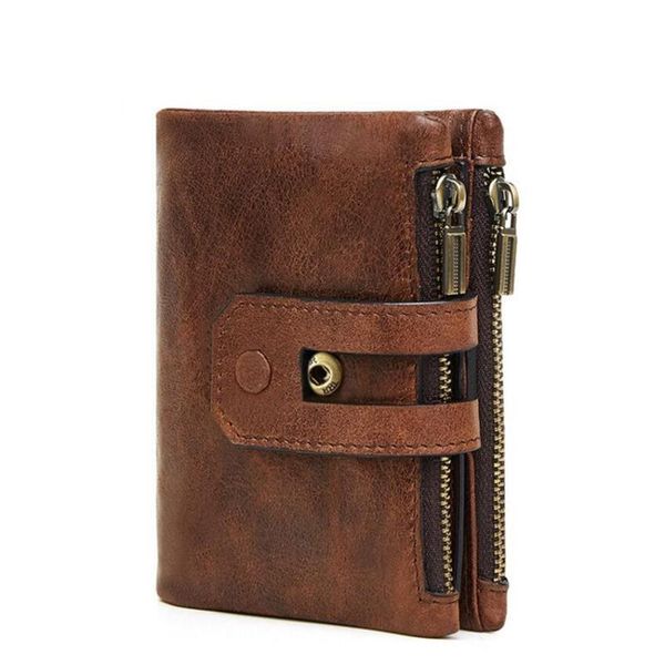 wallets genuine leather wallet men double zipper small can engrave name coin purse pockets slim rfid fashion mini, Red;black
wallets genuine leather wallet men double zipper small can engrave name coin purse pockets slim rfid fashion mini, Red;black