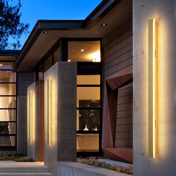 outdoor wall lamps lighting tall led lamp ip65 waterproof aluminum dimmable gold garden porch sconce light 110v -220v street luminaire
outdoor wall lamps lighting tall led lamp ip65 waterproof aluminum dimmable gold garden porch sconce light 110v -220v street luminaire