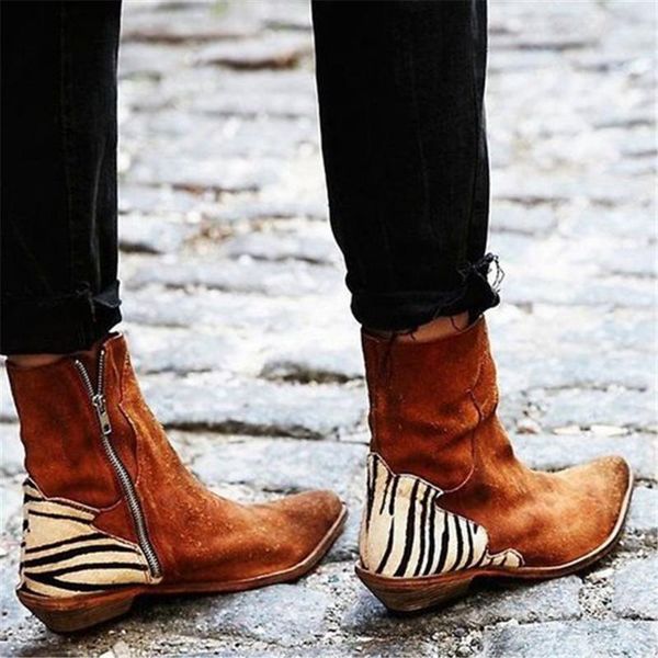 boots 2021 leopard pointed toe ankle women shoes zipper zebra deep flat heel lady, Black
boots 2021 leopard pointed toe ankle women shoes zipper zebra deep flat heel lady, Black