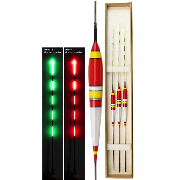 fishing accessories 3 pcs led lighting float night buoy luminous floats intelligent sensor reminder
fishing accessories 3 pcs led lighting float night buoy luminous floats intelligent sensor reminder