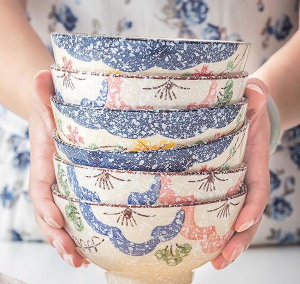 bowls eecamail japanese-style ceramic bowl home eating hand-painted snowflake glaze small soup rice creative cutlery set
bowls eecamail japanese-style ceramic bowl home eating hand-painted snowflake glaze small soup rice creative cutlery set