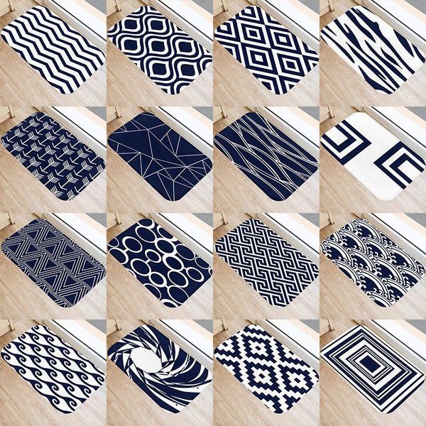 navy blue geometric pattern kitchen entrance 40*60 door mat coral velvet carpet rubber indoor floor mats non-anti-slip rug 48067 carpets
navy blue geometric pattern kitchen entrance 40*60 door mat coral velvet carpet rubber indoor floor mats non-anti-slip rug 48067 carpets