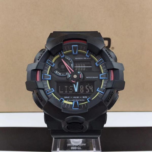 wristwatches sport leisure ga-700 horloge heren led digitale dubbele display multi-functie klok alle functies kunnen worden bediend, Slivery;brown
wristwatches sport leisure ga-700 horloge heren led digitale dubbele display multi-functie klok alle functies kunnen worden bediend, Slivery;brown