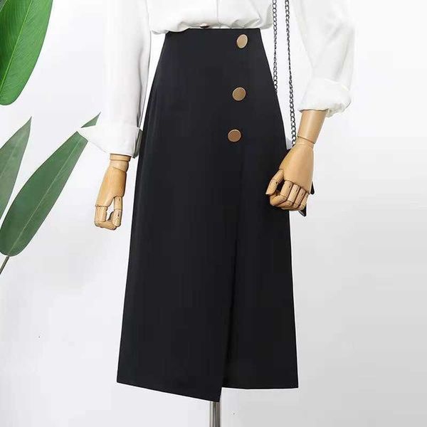 skirts arrival spring korean style women casual button design a-line skirt slim high waist asymmetry mid-calf w103 sw12, Black
skirts arrival spring korean style women casual button design a-line skirt slim high waist asymmetry mid-calf w103 sw12, Black
