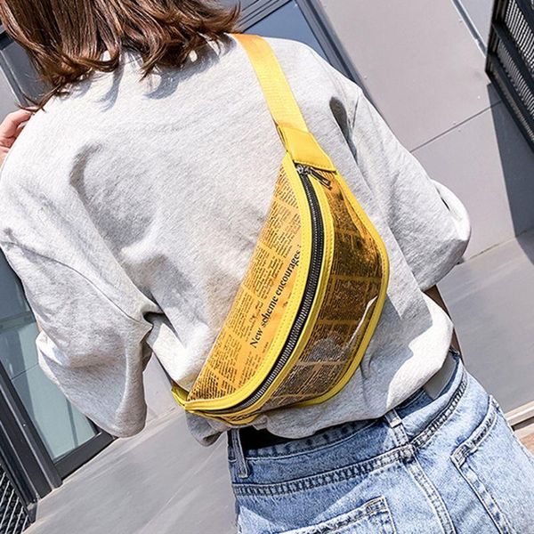 women spaper printing chest waist bag fanny pack phone pouch with adjustable straps for birthday gifts m6cc bags
women spaper printing chest waist bag fanny pack phone pouch with adjustable straps for birthday gifts m6cc bags