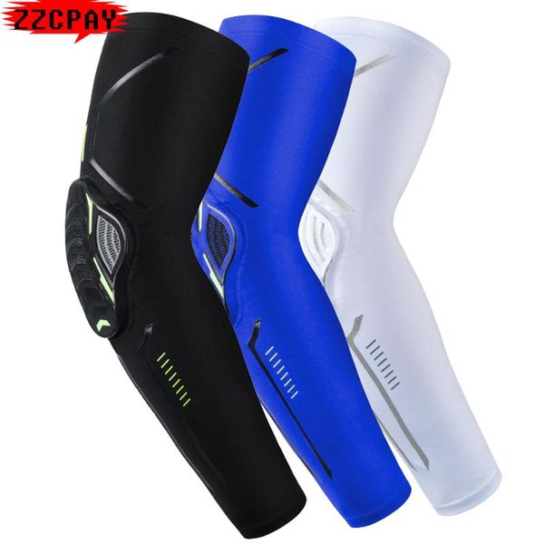 sports arm guard sleeve honeycomb anti-collision compression elbow support joint riding outdoor basketball protective gear & knee pads, Black;gray
sports arm guard sleeve honeycomb anti-collision compression elbow support joint riding outdoor basketball protective gear & knee pads, Black;gray