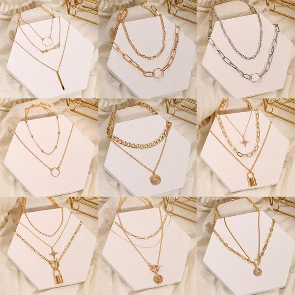 chains 2021 women's jewelry. necklace pendant gift for girlfriend ladies korean fashion, Silver
chains 2021 women's jewelry. necklace pendant gift for girlfriend ladies korean fashion, Silver