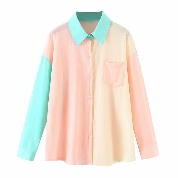 women's blouses & shirts yenkye multicolor hit color holiday casual blouse shirt women lapel collar long sleeve loose summer blusas plu, White
women's blouses & shirts yenkye multicolor hit color holiday casual blouse shirt women lapel collar long sleeve loose summer blusas plu, White