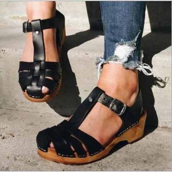 sandals chunky mid heels gladiator fashion plus size casual shoes sandalias women summer pump woman mujer sapato feminino ws0072, Black
sandals chunky mid heels gladiator fashion plus size casual shoes sandalias women summer pump woman mujer sapato feminino ws0072, Black