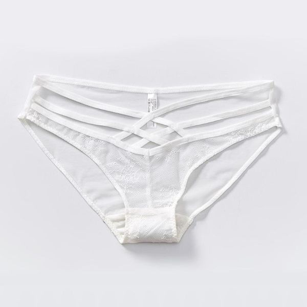 women's panties japanese mesh splicing lace cross cutout female summer transparent solid color ladies briefs, Black;pink
women's panties japanese mesh splicing lace cross cutout female summer transparent solid color ladies briefs, Black;pink