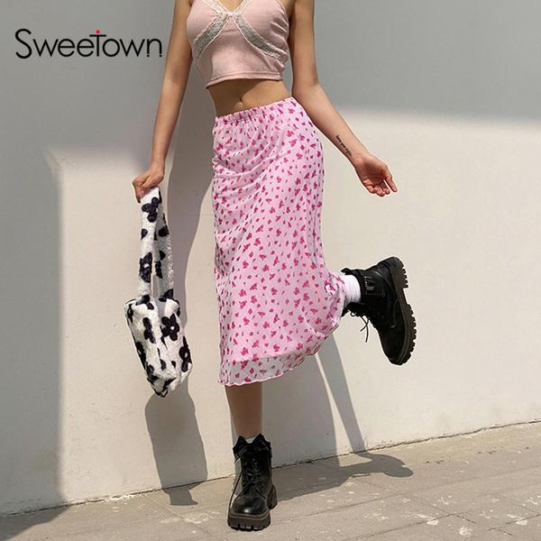 skirts sweetown pink cute y2k midi womens heart print kawaii 2000s aesthetic long skirt double layer mesh low waist summer, Black
skirts sweetown pink cute y2k midi womens heart print kawaii 2000s aesthetic long skirt double layer mesh low waist summer, Black