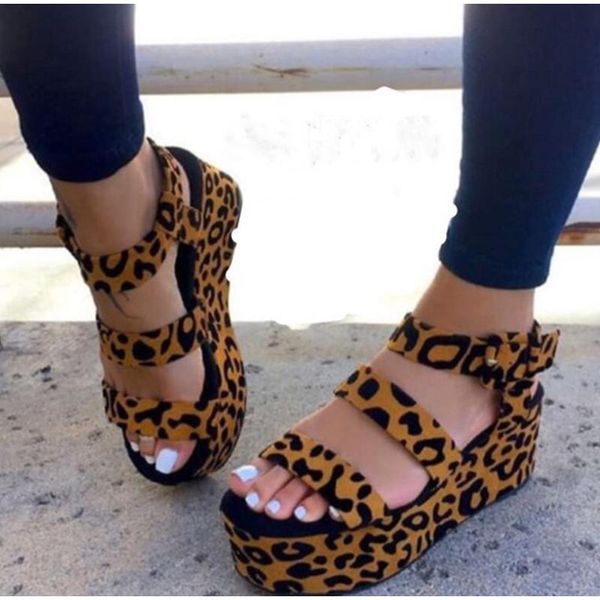 woman platform ankle strap ladies wedges female comfort 2021 women's sandals leopard print buckle summer casual shoes, Black
woman platform ankle strap ladies wedges female comfort 2021 women's sandals leopard print buckle summer casual shoes, Black