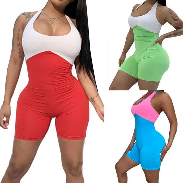 women's jumpsuits & rompers women fashion playsuit patchwork 2021 female elastic skinny bodysuits bodycon jumpsuit romper summer club o, Black;white
women's jumpsuits & rompers women fashion playsuit patchwork 2021 female elastic skinny bodysuits bodycon jumpsuit romper summer club o, Black;white