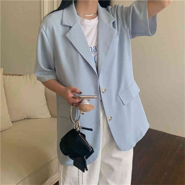 women's suits & blazers hzirip short sleeve blazer jackets casual elegant femme retro vintage ol outwear all match coats 7wqc, White;black
women's suits & blazers hzirip short sleeve blazer jackets casual elegant femme retro vintage ol outwear all match coats 7wqc, White;black