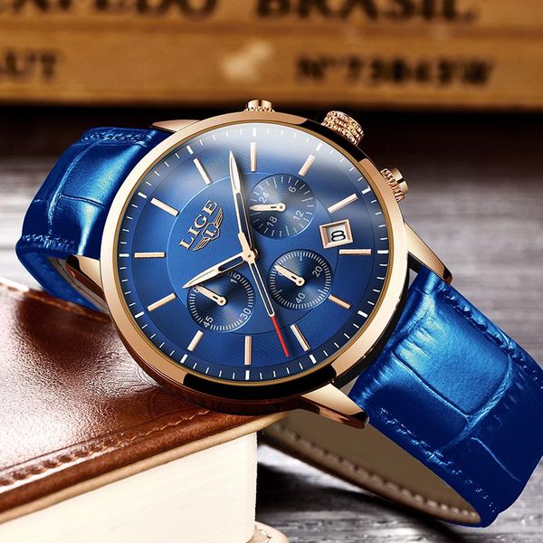 wristwatches reloj hombres 2021 lige gold watch men watches quartz clock with date luminous 30m waterproof sports male, Slivery;brown
wristwatches reloj hombres 2021 lige gold watch men watches quartz clock with date luminous 30m waterproof sports male, Slivery;brown