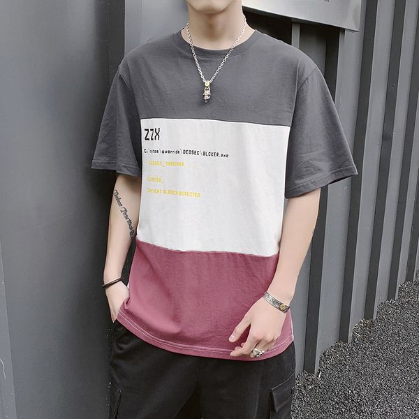 men's t-shirts e-baihui japanese street men t-shirt summer splice color half sleeve fashion trend short male tees l021, White;black
men's t-shirts e-baihui japanese street men t-shirt summer splice color half sleeve fashion trend short male tees l021, White;black