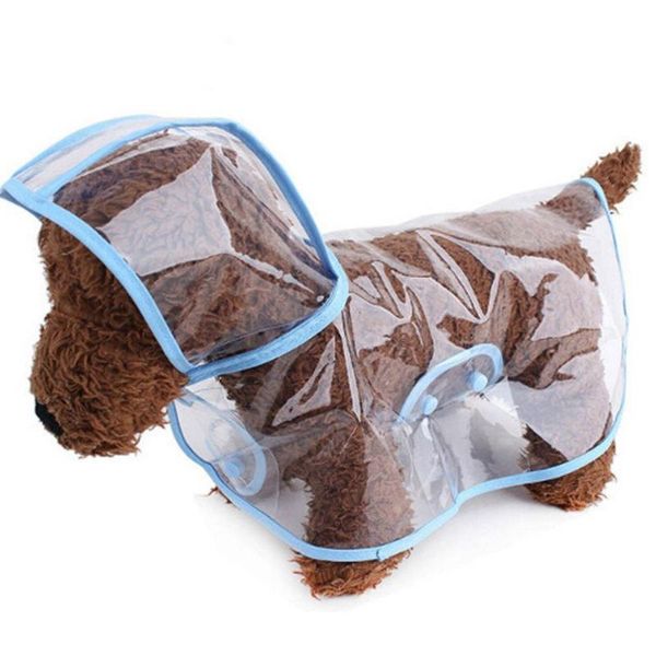 dog apparel outdoor transparent waterproof fashion puppy pet raincoat hooded for small medium large dogmblue
dog apparel outdoor transparent waterproof fashion puppy pet raincoat hooded for small medium large dogmblue