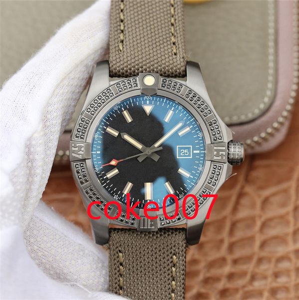 tw factory revenge 44mm titanium case 2824 grinding automatic winding machine movement wristwatch, Slivery;brown
tw factory revenge 44mm titanium case 2824 grinding automatic winding machine movement wristwatch, Slivery;brown