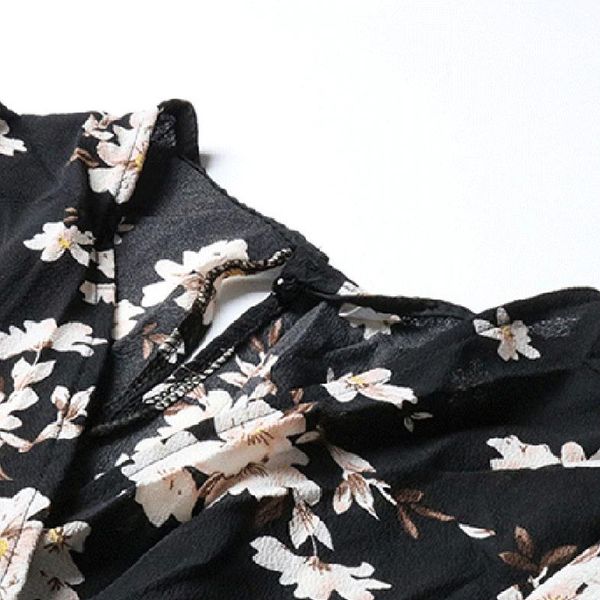 dress women summer floral split boho maxi casual beach vacation holiday long es de mujer loose sun, Black;gray
dress women summer floral split boho maxi casual beach vacation holiday long es de mujer loose sun, Black;gray