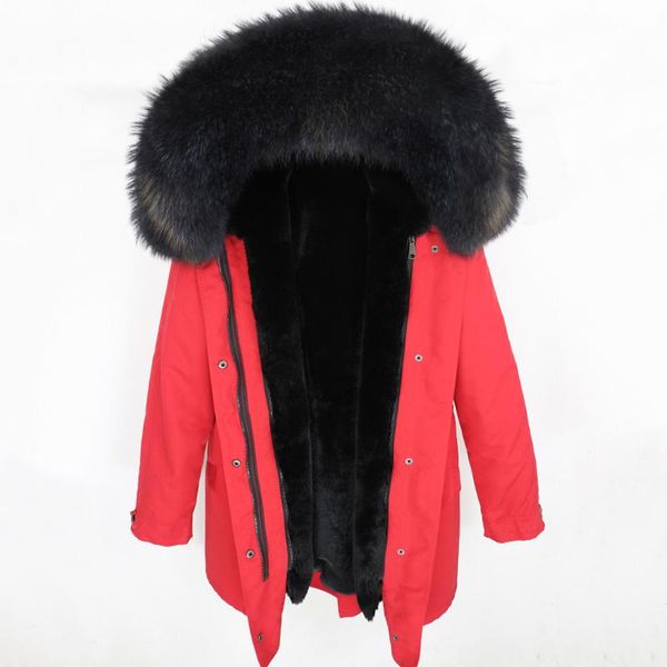 women's fur & faux 2021 winter jacket women 100% natural raccoon collar hood liner coat thick warm outwear casual parka korea, Black
women's fur & faux 2021 winter jacket women 100% natural raccoon collar hood liner coat thick warm outwear casual parka korea, Black