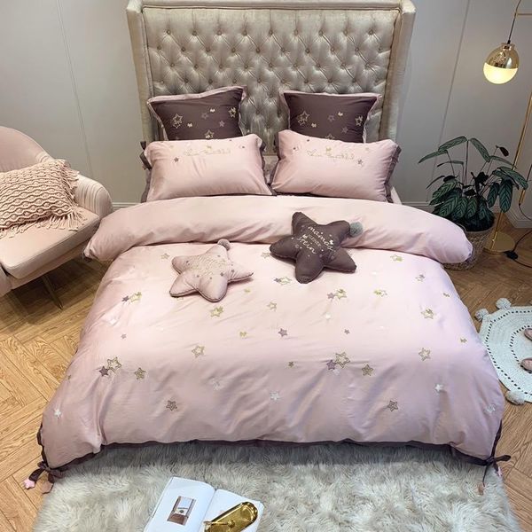 bedding sets luxury egypt cotton romantic star set embroidery bowknot duvet cover bed sheet size king 4/6/7pcs bedlinen
bedding sets luxury egypt cotton romantic star set embroidery bowknot duvet cover bed sheet size king 4/6/7pcs bedlinen
