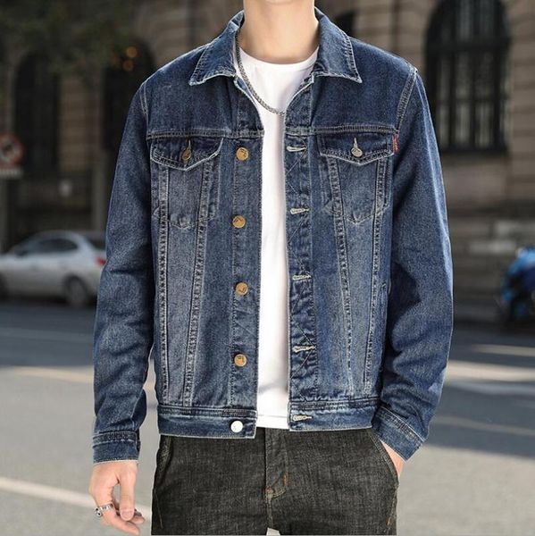 men's jackets autumn denim jacket male korean version of the trend handsome outer clothes student and youth jean men overcoat, Black;brown
men's jackets autumn denim jacket male korean version of the trend handsome outer clothes student and youth jean men overcoat, Black;brown