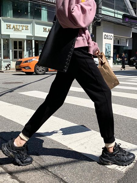 women's pants & capris trousers office ol ladies wear vintage black elegant high-waist women harem mujer autumn, Black;white
women's pants & capris trousers office ol ladies wear vintage black elegant high-waist women harem mujer autumn, Black;white