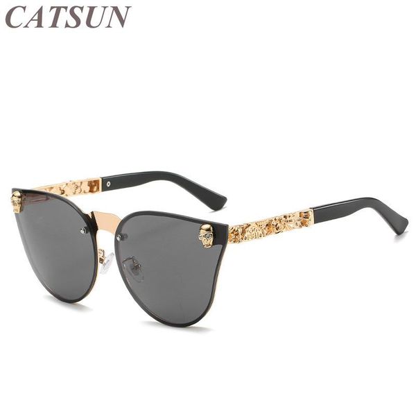 sunglasses retro metal women's fashion personality toad leg trendy glasses uv400, White;black
sunglasses retro metal women's fashion personality toad leg trendy glasses uv400, White;black