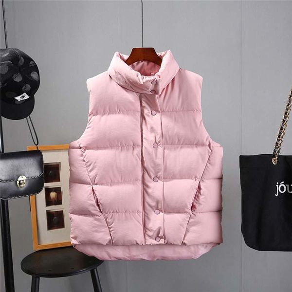 women's vests brand sleeveless jacket winter ultra light white cotton vest slim windproof warm, Black;white
women's vests brand sleeveless jacket winter ultra light white cotton vest slim windproof warm, Black;white
