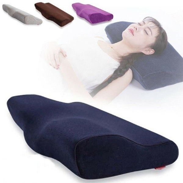 pillow s butterfly shape memory foam neck slow rebound cervical health care soft pillows
pillow s butterfly shape memory foam neck slow rebound cervical health care soft pillows