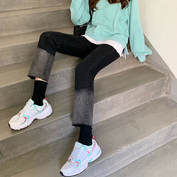 s-xl korean style women straight denim pants casual gradient color high waist jeans for women straight pants female (78571) 210423, Blue
s-xl korean style women straight denim pants casual gradient color high waist jeans for women straight pants female (78571) 210423, Blue