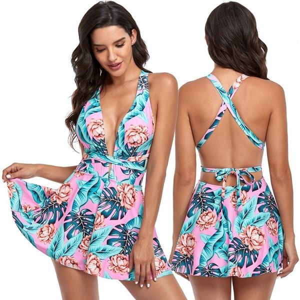 one-piece suits 2021 women tie up swimsuits adults wire-padded solid color/floral print v-neck backless bathing swim dress
one-piece suits 2021 women tie up swimsuits adults wire-padded solid color/floral print v-neck backless bathing swim dress