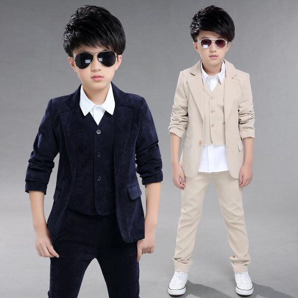 suits 2021 wedding boys suit outfits autumn blue/khaki clothing sets blazer corduroy occasion formal jacket+vest+pants, Black
suits 2021 wedding boys suit outfits autumn blue/khaki clothing sets blazer corduroy occasion formal jacket+vest+pants, Black
