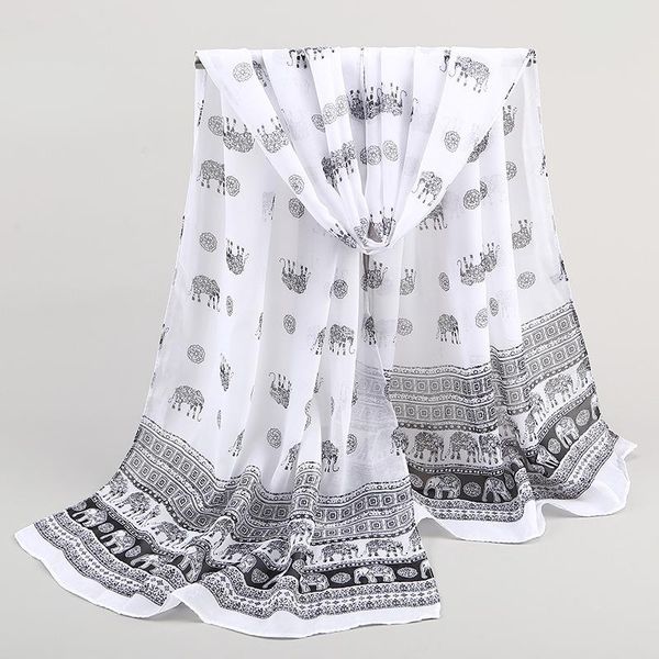 scarves spring and summer printed chiffon 47*155cm silk scarf wholesale exotic ethnic style elephant women's small headscarf, Blue;gray
scarves spring and summer printed chiffon 47*155cm silk scarf wholesale exotic ethnic style elephant women's small headscarf, Blue;gray