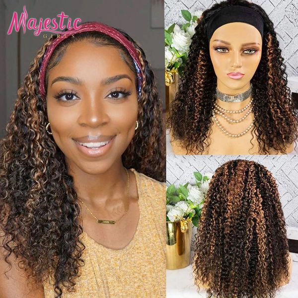 lx brand glueless headband wig curly human hair 4/27 colored highlights wigs for women water wave 150 density full machine made wigsfactory, Black
lx brand glueless headband wig curly human hair 4/27 colored highlights wigs for women water wave 150 density full machine made wigsfactory, Black